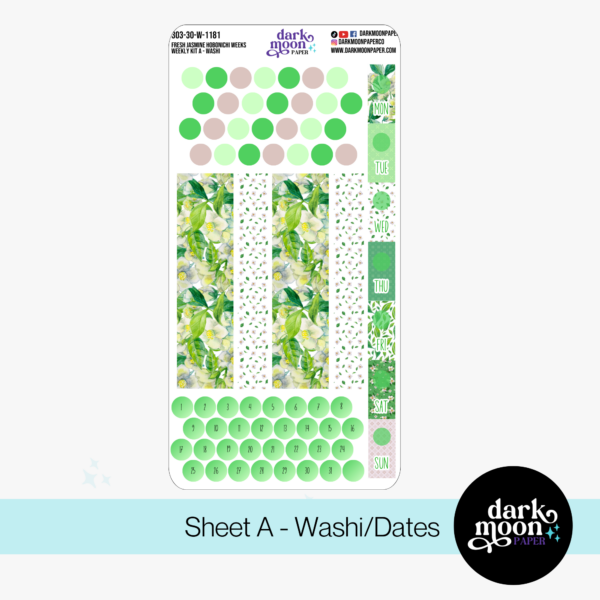 Hobonichi Weeks Weekly Kit - Fresh Jasmine - 303-30-W - Image 2