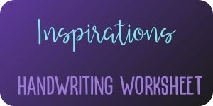 Download the inspirations free handwriting worksheet